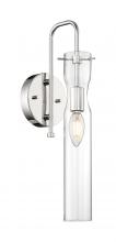  60/6865 - Spyglass - 1 Light Sconce with Clear Glass - Polished Nickel Finish