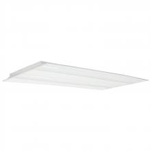  65/697 - 2X4 Emergency Backup; Double Basket LED Troffer Fixture; Wattage Selectable; CCT Selectable; Lumens