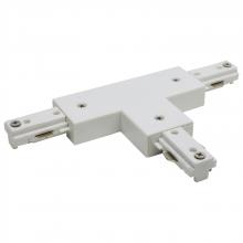  TP238 - T Connector; Reverse Polarity; White Finish