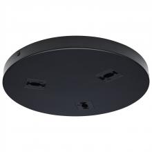  TP249 - Triple Monopoint Adapter; Round; Black Finish