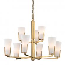  1809-AGB - 9 LIGHT CHANDELIER