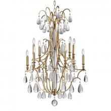  9329-AGB - 12 LIGHT CHANDELIER