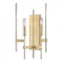  9902-AGB - 2 LIGHT WALL SCONCE