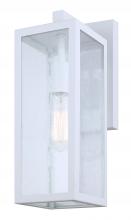  IOL456WH - NEWPORT, WH (Sand) Color, 1 Lt Outdoor Down Light, Seeded Glass, 100W Type A