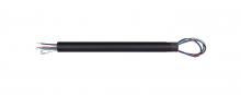  DR12BK-1OD - Replacement 12" Downrod for AC Motor Ezra, MBK Color, 1" Diameter with Thread