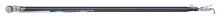  DCR36WR10 - Downrod, 36" BK Color, for CP48DW, CP56DW, CP60DW, With 67" Lead Wire and Safety Cable