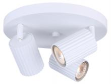  ICW1119A03WH10 - REXTON, MWH Color, 3 Lt Ceiling or Wall, 50W Type GU10, 9.8" W x 5.75" H x 9.85" D