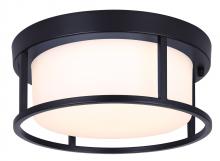  LOL673BK - VERO, BK Color, LED Outdoor Flush Mount Light, 20W Int. LED, 1400 lm, 3/4/5000K 3CCT , AC Driver