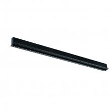  MS1R-BLK - 1 METER RECESSED MAGNETIC CHANNEL