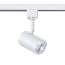  TLED-55-WH - 12 Watt Integrated LED Track Cylinder in a White Finish