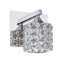  VF7200-1L-CH - 1 LIGHT VANITY - SQUARE SHADE