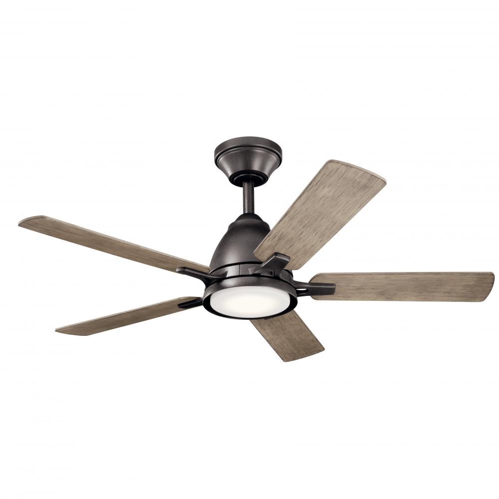 44 Inch Ceiling Fan       - Braden 44 Inch 3 Blade Matte White Led Indoor Hugger Ceiling Fan 44 In X 44 In X 9 8125 In Overstock 32358079 - We did not find results for: