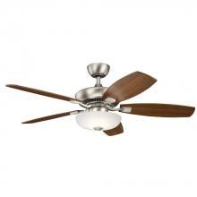  330013NI - Canfield Pro LED 52" Fan Brushed Nickel