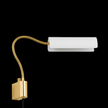  HL842101-AGB/SWH - Cassandra Plug-In Sconce