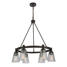  AC10765OB - Clarence 6-Light Chandelier
