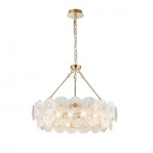  AC11962BR - Bloom Collection 18-Light 31.5" Chandelier Brass