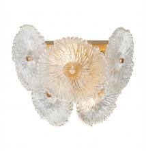  AC11964BR - Bloom Collection 2-Light Sconce Brass