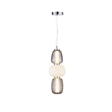  AC6702SM - Cyra Collection 1-Light Triple Shade Pendant Chrome