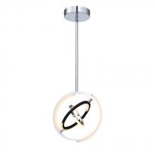  AC6742PN - Trilogy Collection Integrated LED 13 in. Pendant, Polished Nickel