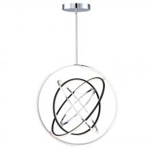  AC6746PN - Trilogy Collection Integrated LED 32 in. Pendant, Polished Nickel
