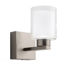  AC7391BN - Saville Collection 1-Light Bathroom Sconce Brushed Nickel