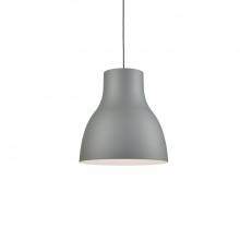  494224-GY - Cradle 24-in Gray 1 Light Pendant