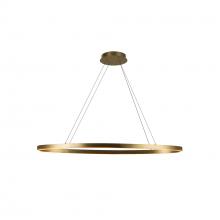 LP79140-BG - Ovale 40-in Brushed Gold LED Linear Pendant