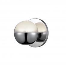  WS47305-CH - Pluto 5-in Chrome LED Wall Sconce