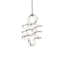  CH93934-AS - Synergy 34-in Antique Silver LED Chandeliers