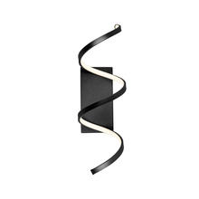  WS93724-BK - Synergy 24-in Black LED Wall Sconce