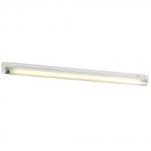  420014WH - Fluorescent Under Cabinet Strip Light with On/Off Switch