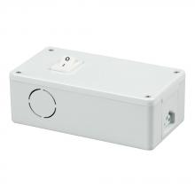  4200WH-CON-B - Fluorescent Under Cabinet Strip Light - Connector Box for T5 Strip Light