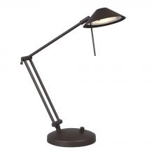  511135MTBZ - Table Lamp - Matte Bronze with Metal Shade (Dimmable)