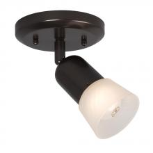  754181OBZ/FR - 1 Light Spot Light - Old Bronze with Frosted Glass