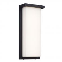  L325700BK - Dimmable LED Outdoor Wall Mount Light Fixture with White Acrylic Lens
