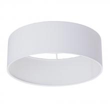  P-DIA13WH-SHADE - 13" DIA X 4.5" H OFF-WHITE LINEN SHADE