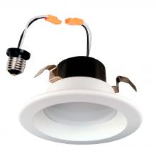  RL-RT400WH-1 - Dimmable 4" LED Retrofit DownLight Kit with White Reflector