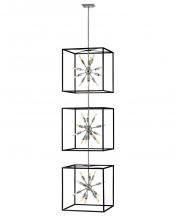  46318BLK-PN - Double Extra Large Open Frame Pendant