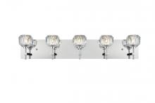  3509W32C - Graham 5 Light Wall Sconce in Chrome