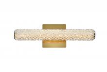  3800W18SG - Bowen 18 Inch Adjustable LED Wall Sconce in Satin Gold
