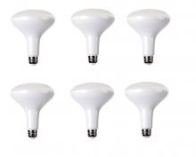  BR40LED201-6PK - LED Br40, 2700k, 120 Degree, Cri80, Ul, 15w, 75w Equivalent, 25000hrs, Lm1100, Dimmable
