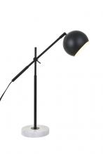  LD4069T20BK - Aperture 1 Light Black Table Lamp