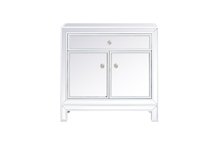 MF71034WH - 29 Inch Mirrored Cabinet in White
