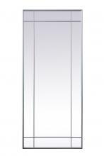  MR3FL3070SIL - French Panel Full Length Mirror 30x70 Inch in Silver