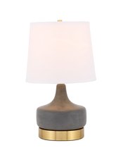  TL3051BR - Verve 1 light Brass Table Lamp
