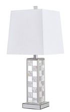  ML9304 - Sparkle Collection 1-light Silver Finish Table Lamp
