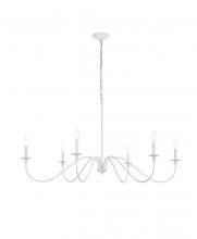  LD5056D48WH - Rohan 48 Inch Chandelier in White