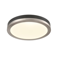  DVP39342SN+GR - Temagami 12 Inch Flush Mount