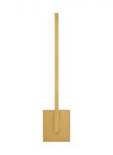  700WSKLE20NBNB-LED930 - The Klee 20-inch Damp Rated 1-Light Integrated Dimmable LED Wall Sconce in Natural Brass