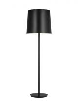  700OPRTLUC92762B - Modern Lucia Outdoor LED Large Floor Lamp in a Black Finish
